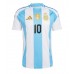 Argentina Lionel Messi #10 Replica Home Shirt Copa America 2024 Short Sleeve